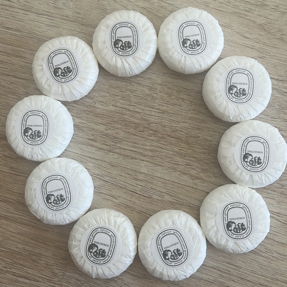 DIPTYQUE PHILOSYKOS Lot of 10 - 30g / 1.06oz Luxury Soap Bars - MADE IN ITALY - Picture 3 of 5